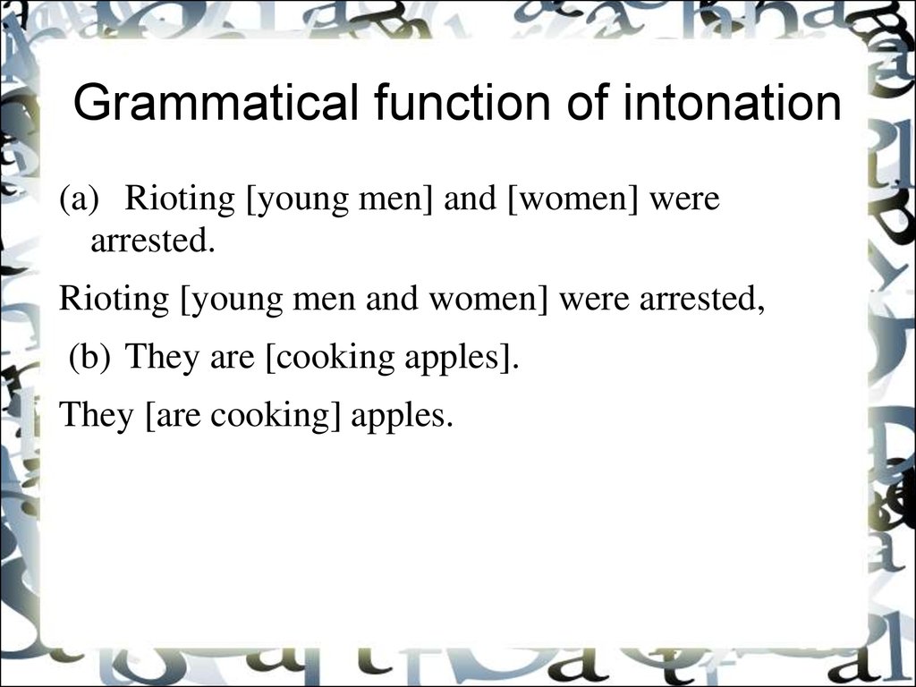 Prosody. General character of english intonation. (Lecture 7) - презентация онлайн