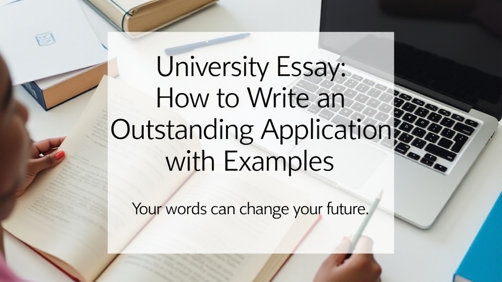 University Essay: How to Write an Outstanding Application with Examples